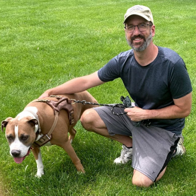 Greg providing pet care
